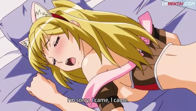 Anime porno: wyruchał koleżankę z soczystymi dużymi cyckami i spuścił na nią